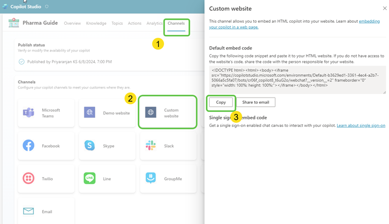 Publish Copilot